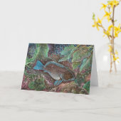 Cartes de voeux de morue de Breaksea (Fleur jaune)