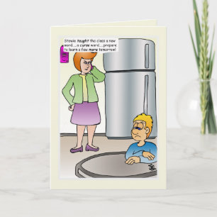 Cartes de voeux de mots coquins