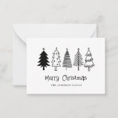 Cartes de voeux de Noël (Devant)