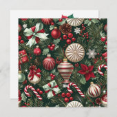 Cartes de voeux de Noël (Devant / Derrière)