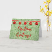 Cartes de voeux de Noël (Fleur jaune)