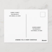 Cartes de vœux de Noël (Dos)