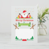 Cartes de voeux de Noël (Debout devant)