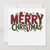 Cartes de voeux de Noël (Dos)