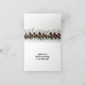 Cartes de voeux de Noël (Intérieur)