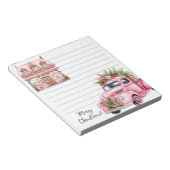 Cartes de voeux de Noël Bloc-notes (Incliné)