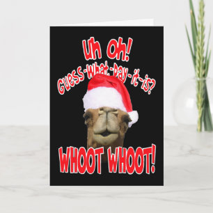 Cartes de voeux de Noël de la Journée Hump
