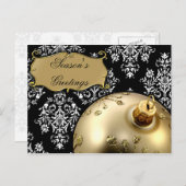 Cartes de voeux de Noël de l'entreprise (Devant / Derrière)