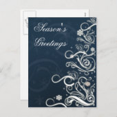 Cartes de voeux de Noël de l'entreprise (Devant / Derrière)