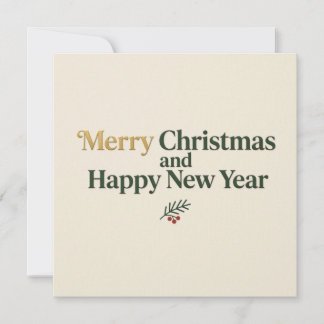 Cartes de vœux de Noël et Bonne Année