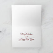 Cartes de vœux de Noël et de Nouvel An (Intérieur)