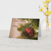 Cartes de vœux de Noël et de Nouvel An (Fleur jaune)