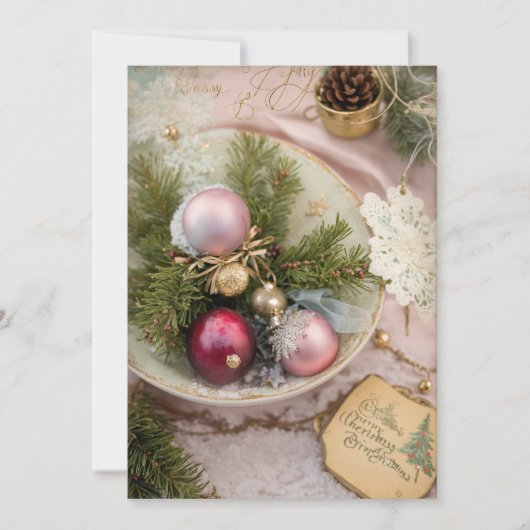 Cartes de voeux de Noël exclusives (Devant)