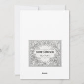 Cartes de voeux de Noël exclusives (Dos)