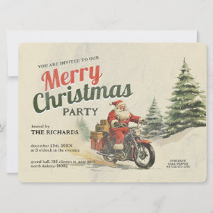 Cartes de vœux de Noël inspirées rétro pour une fê