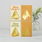 Cartes de vœux de Noël joyeuses – Salutations fest (Debout devant)