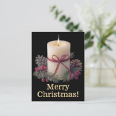 Cartes de vœux de Noël joyeux (Debout devant)