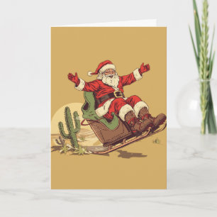 Cartes de vœux de Noël vintage du Sud-Ouest