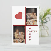 Cartes de voeux de Pâques personnalisées - Customi (Debout devant)