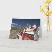 cartes de voeux de photo de voyage (Fleur jaune)