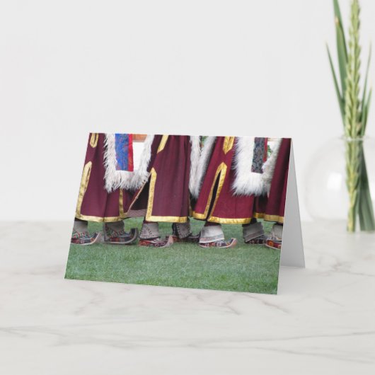 Cartes de voeux de photo de voyage (Devant)