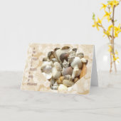 Cartes de voeux de plage (Fleur jaune)