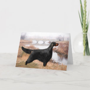 Cartes de voeux de poseur de Gordon