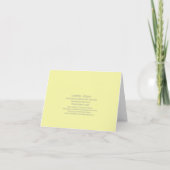 Cartes de vœux de printemps de rangée de maisons (Dos)