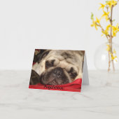 Cartes de voeux de Pugalicious (Fleur jaune)