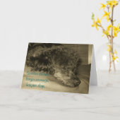 Cartes de voeux de retraite (Fleur jaune)