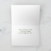Cartes de vœux de saison à thème loup (Intérieur)