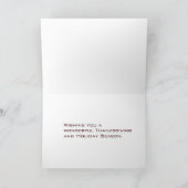 Cartes de voeux de Thanksgiving (Intérieur)