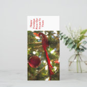 Cartes de voeux de vacances de Noël (Debout devant)