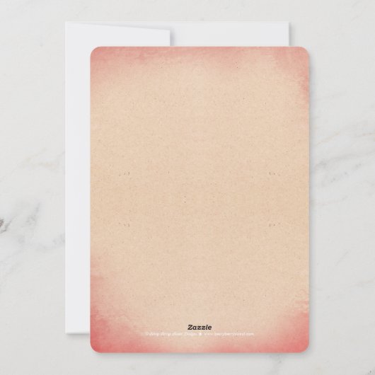 Cartes de vœux de vacances de salutation paisible (Dos)