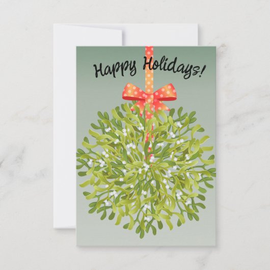 cartes de vœux de vacances heureuses (Devant)