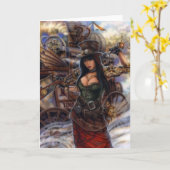 Cartes de voeux "de voyageur de temps" ! (Fleur jaune)