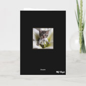 Cartes de vœux des anges gardiens mignons (Dos)