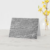 Cartes de voeux des branches de neige (Fleur jaune)