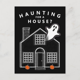 Cartes de voeux d'octobre Halloween pour agent imm