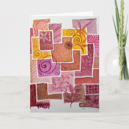 Cartes de vœux Doodle par Jill (Devant)