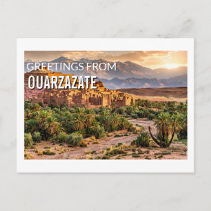 Cartes de vœux d'Ouarzazate, Maroc