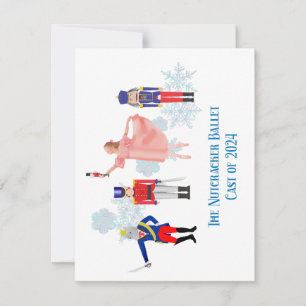 Cartes de vœux du Ballet Casse-Noisette