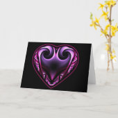 Cartes de voeux du Coeur Taurus (Fleur jaune)