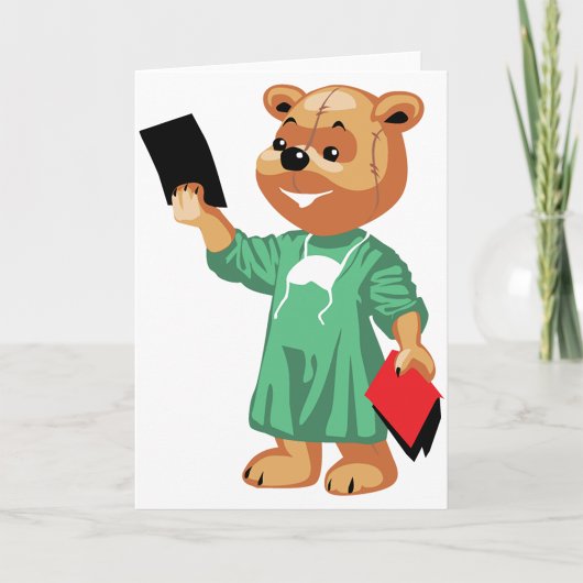 Cartes de voeux du docteur Teddy Bear