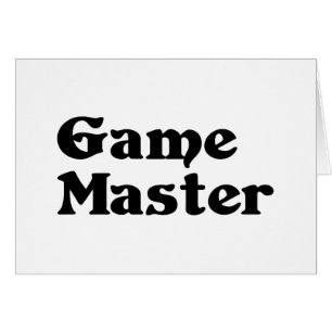 Cartes de voeux du maître de jeu