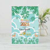 Cartes de voeux du Nouvel An 2022 (Debout devant)
