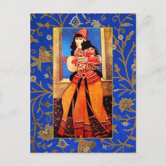 Cartes de vœux du Nouvel An persan. Nowruz Mubarak (Devant)