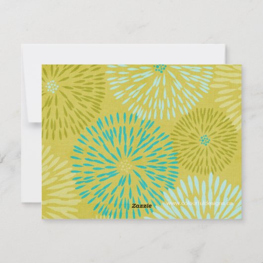 Cartes de vœux du Nouvel An Photocard (Dos)