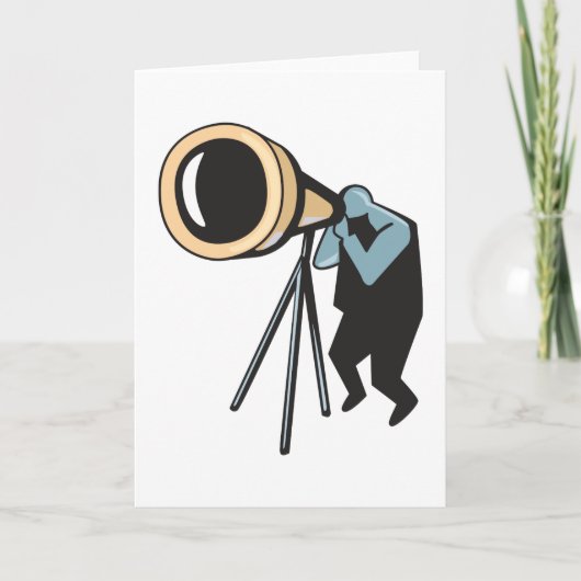 Cartes de voeux du télescope (Devant)