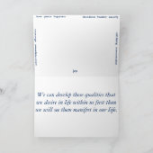 Cartes de voeux élevantes de nuages (Intérieur)